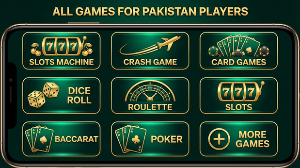 Main screen of gamespk games page for PK players