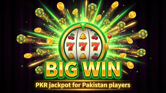 Big win animation on gamespk slot game
